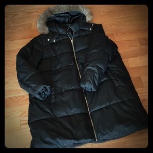 Maternity Winter Puffer Coat